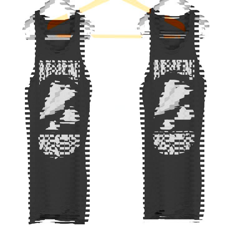 紙飛行機 マスター紙飛行機 航空機 タンクトップ