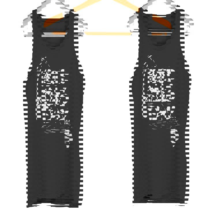 絶対に釣れる 願掛け ゲン担ぎ 釣り好き 川釣り 海釣り 趣味 おもしろ ネタ 趣味釣り 釣り タンクトップ