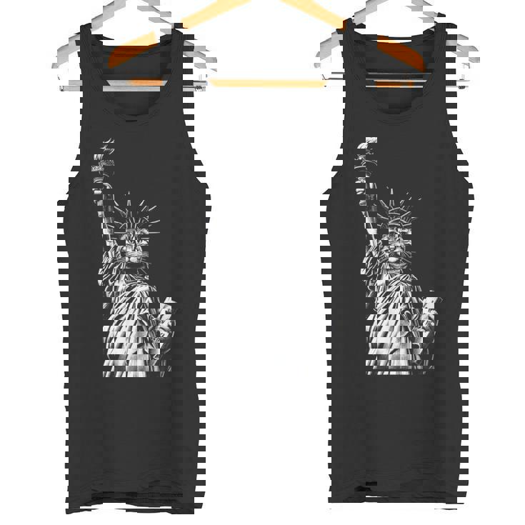 自由の女神猫 Nycプライド タンクトップ