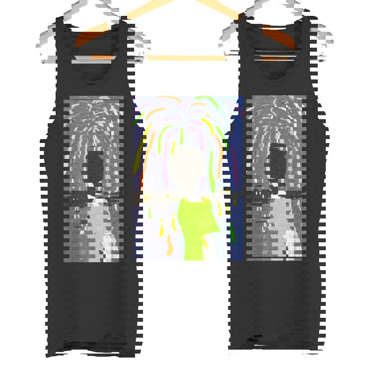 花火 竹久夢二 大正４年 １９１５年 作 タンクトップ