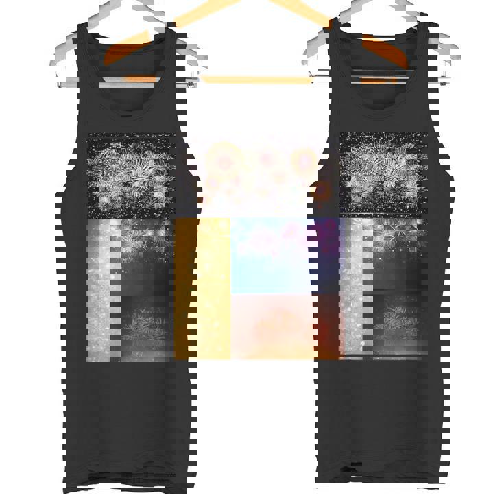 花火 面白いtシャツ 夏 花火大会 メンズ おもしろ グッズ 面白い 服 オリジナル ネタ お盆 タンクトップ