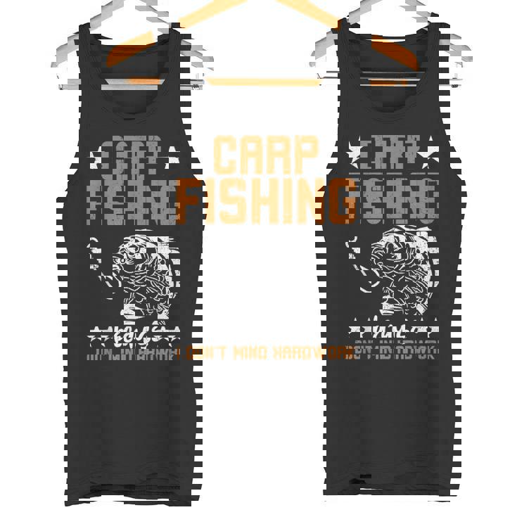 苦労をいとわないからこそのカープフィッシング タンクトップ