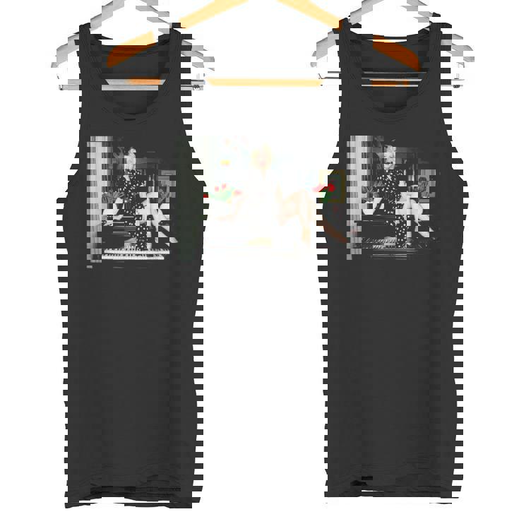 英国で歌手シンディ・ローパーがi Drove All Nightを宣伝 タンクトップ