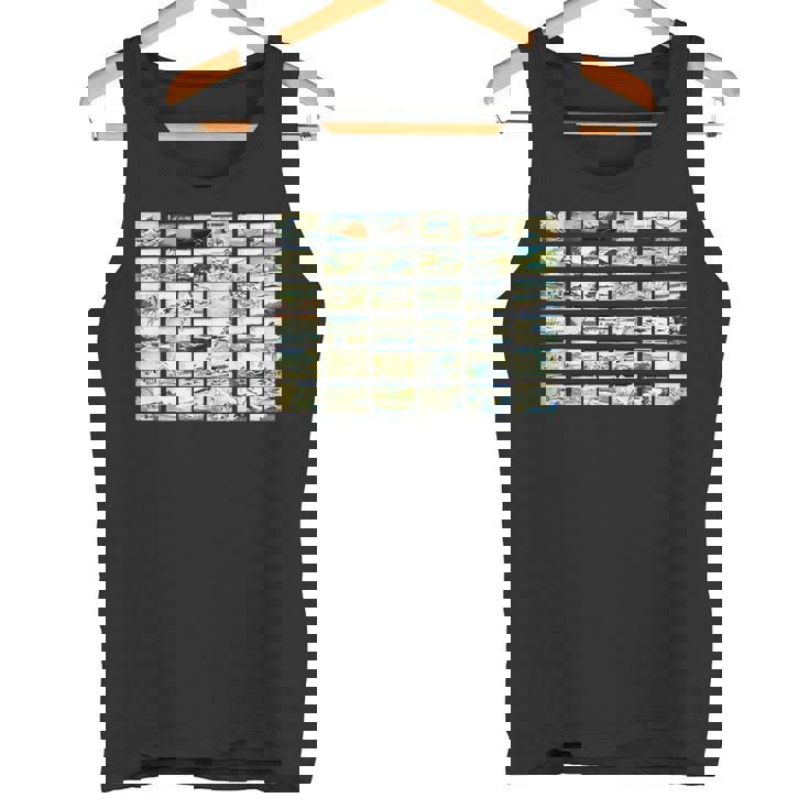 葛飾 北斎 富嶽三十六景 有名アート タンクトップ
