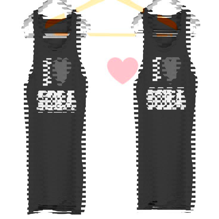 蕎麦大好き タンクトップ