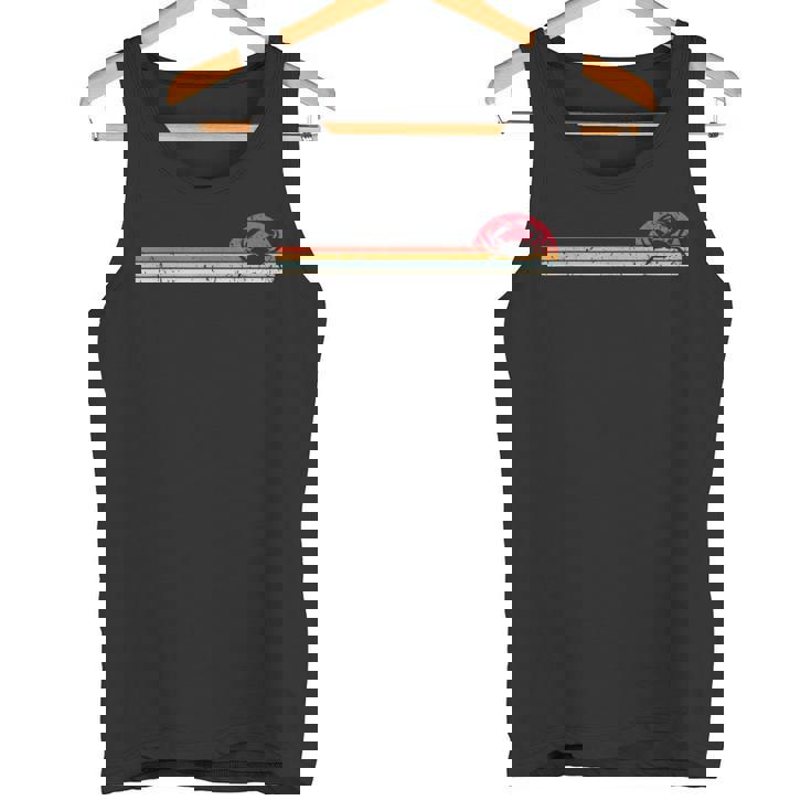 蟹 かに肉 レトロ グラフィック シーフード カニ 蟹 蟹 タンクトップ