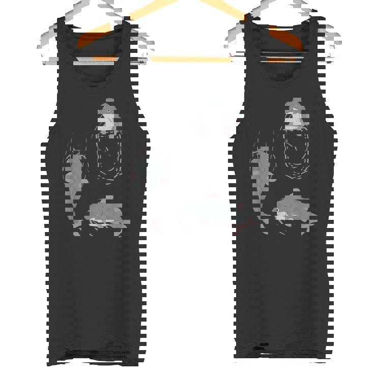 袋に入った魚 ナマズ タンクトップ