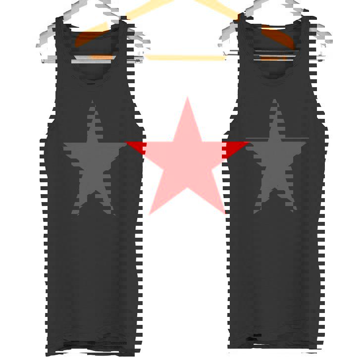 複数のカラーにレッドスター。 タンクトップ