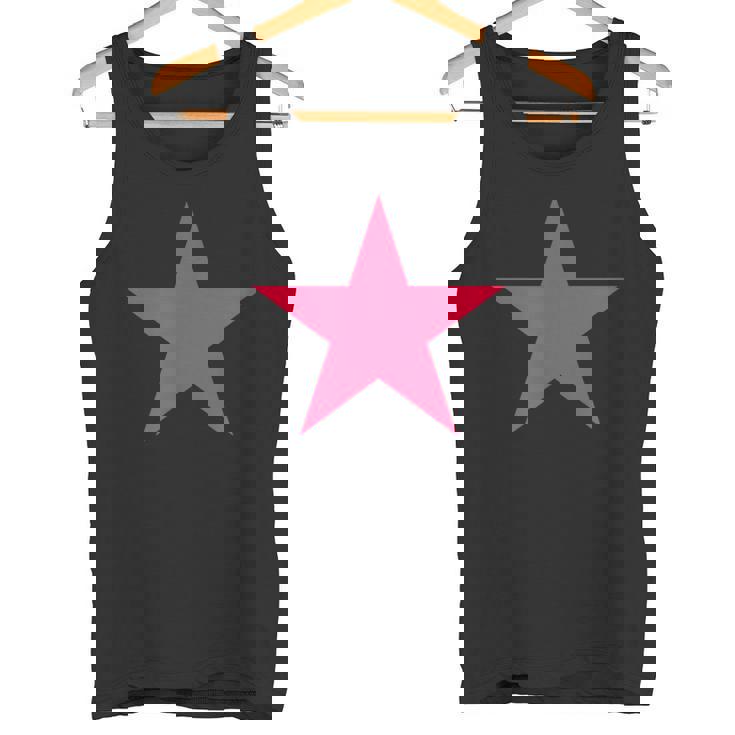 複数の色の風船ガムピンクの星 タンクトップ