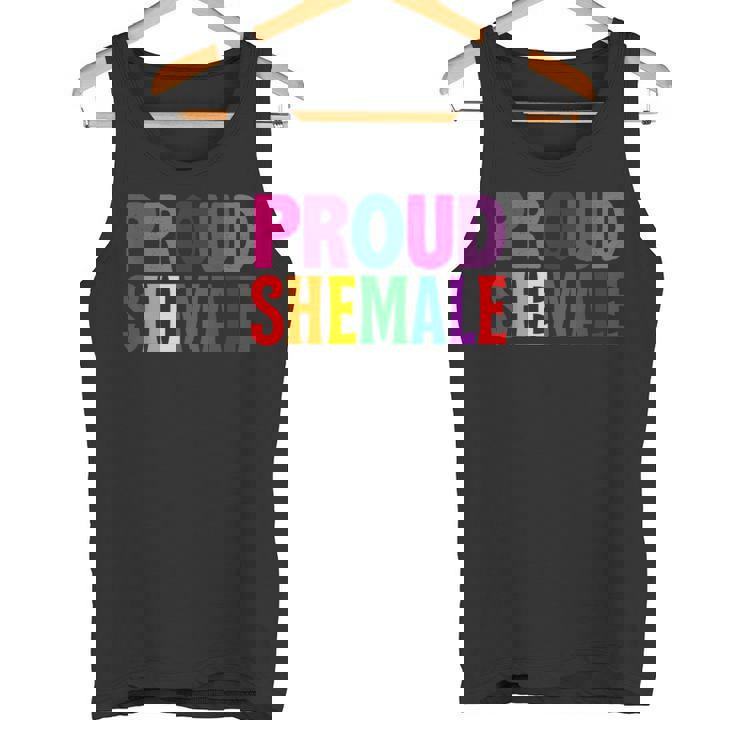 誇り高きシーメール レディーボーイ Lgbtq プライド タンクトップ