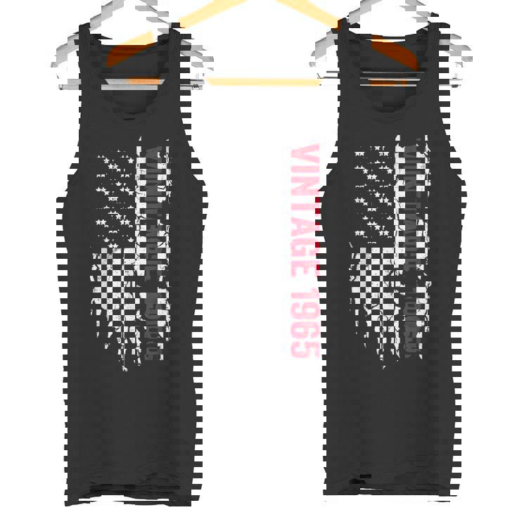 誕生日のためのアメリカ国旗誕生年 1965 タンクトップ