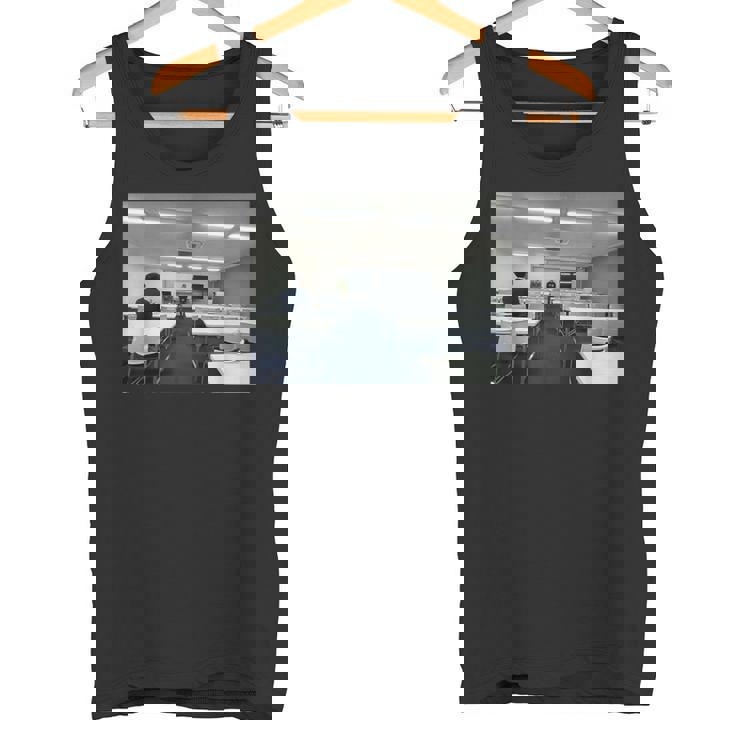 講演会のようす タンクトップ