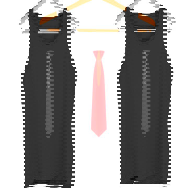 赤いネクタイ、ネクタイファニードレス タンクトップ