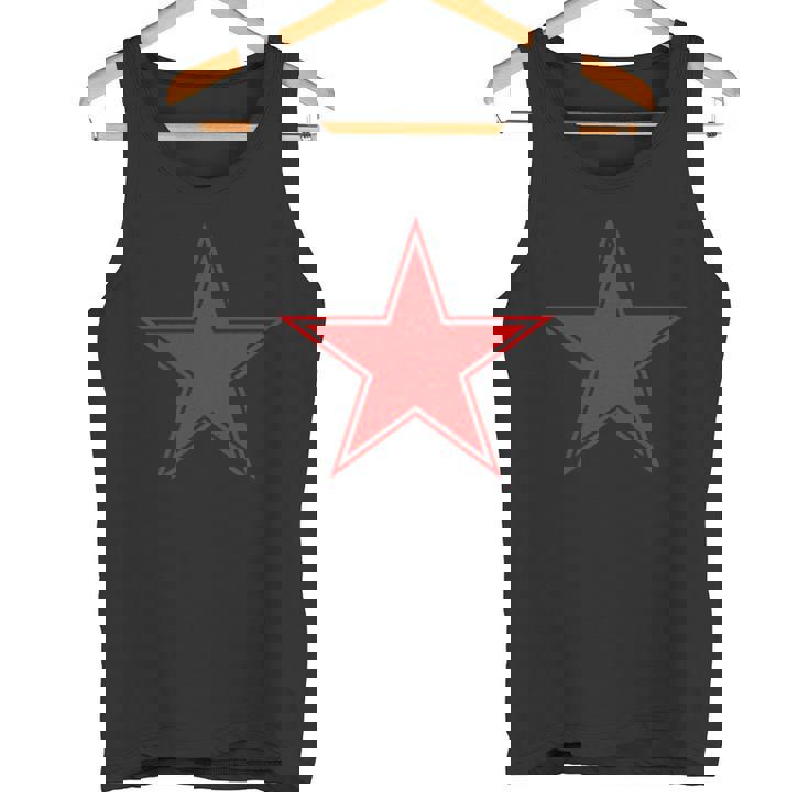 赤い星 T シャツ タンクトップ