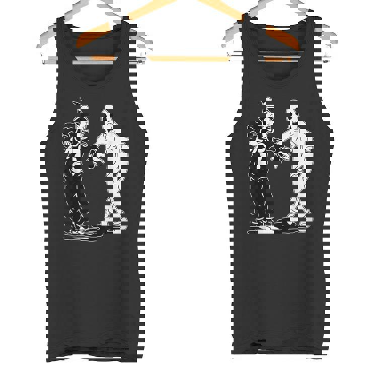 道化師のココと幽霊の踊り タンクトップ