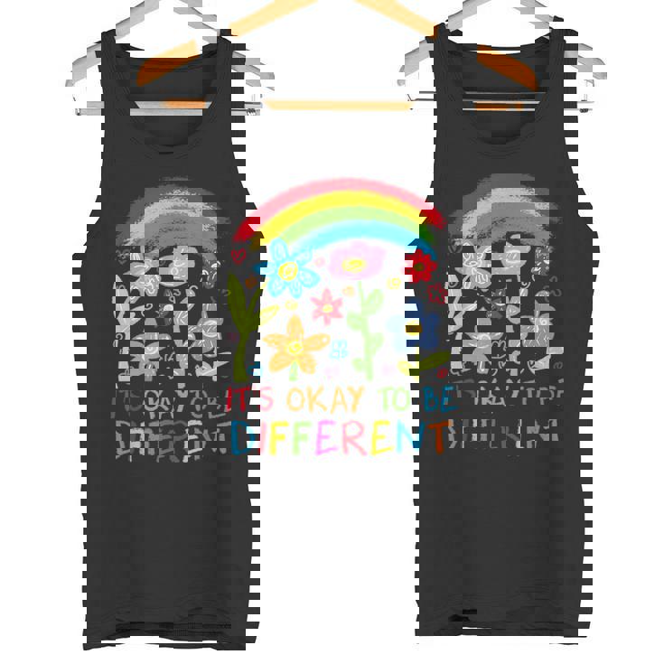 違う虹の花でも大丈夫 タンクトップ