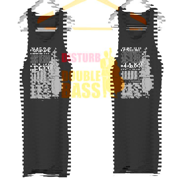 邪魔しないでください私はコントラバス奏者です タンクトップ