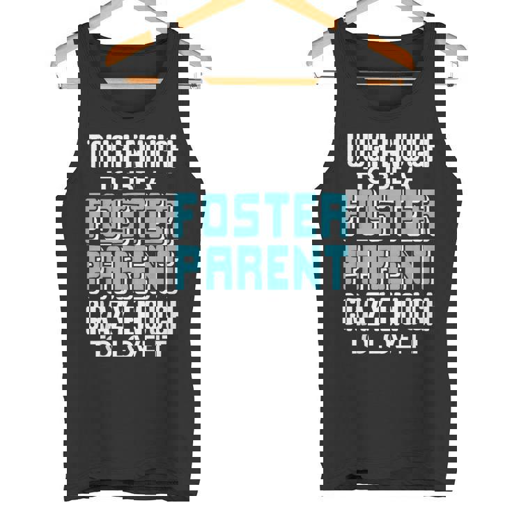 里親になるには十分な強さと情熱 タンクトップ