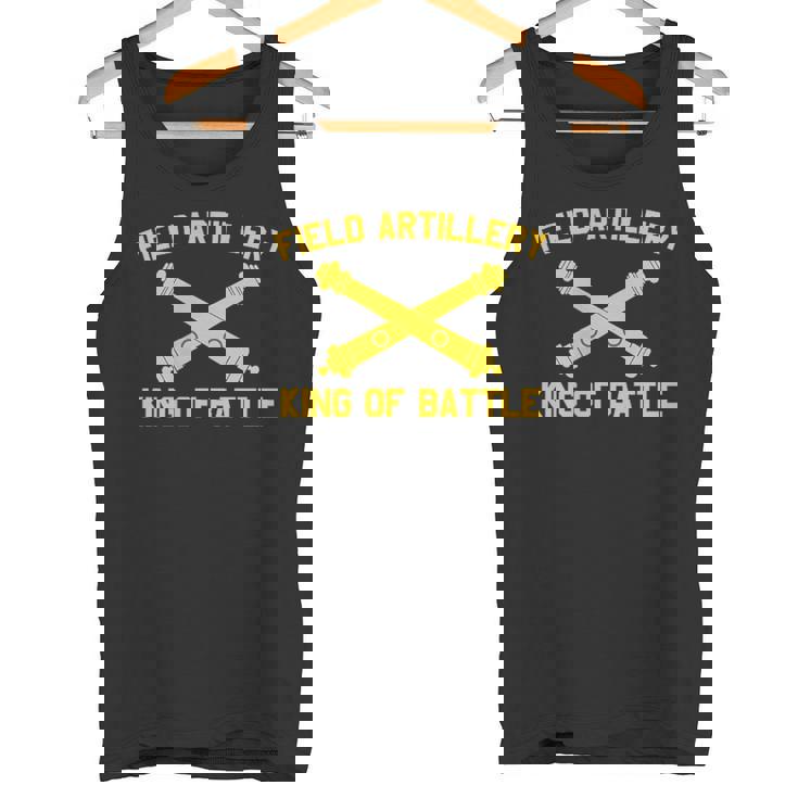 野戦砲 キングオブバトルブランチ記章 砲兵 タンクトップ