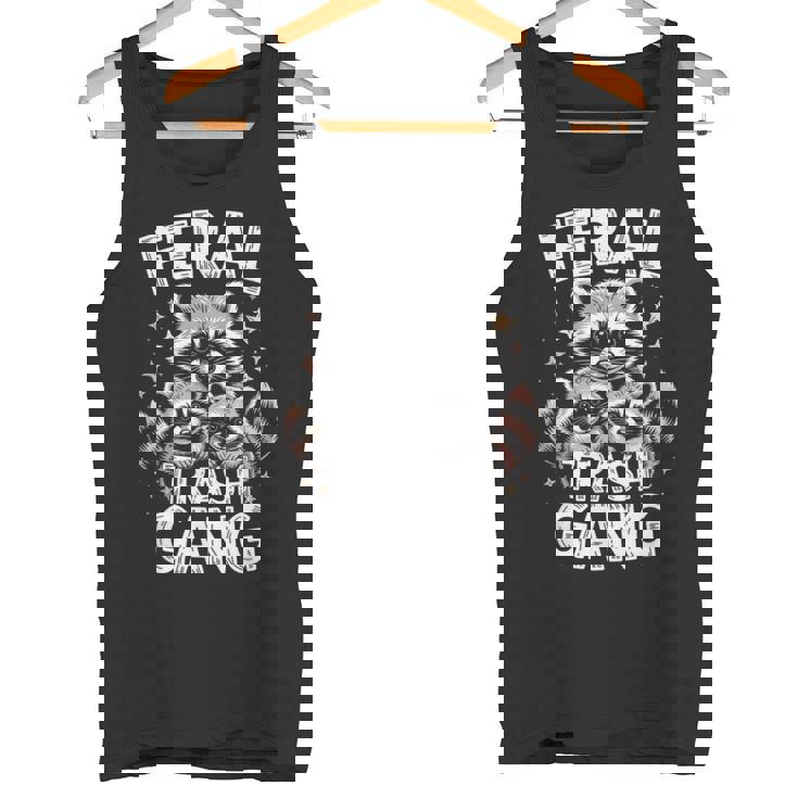 野良ゴミ・ギャング、アライグマ・ファミリーで楽しむ タンクトップ