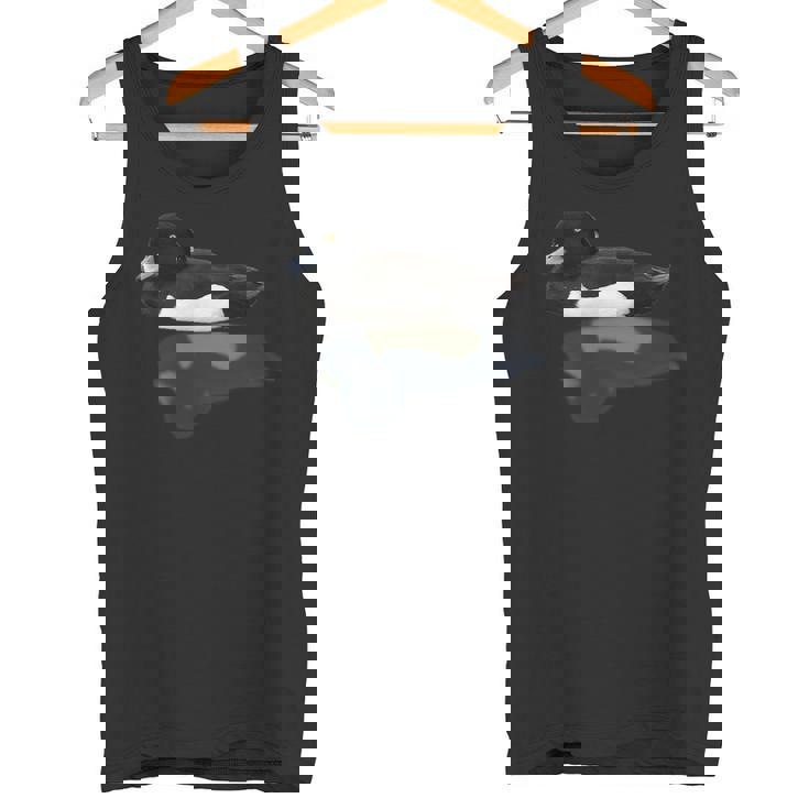 野鳥シリーズ キンクロハジロ タンクトップ