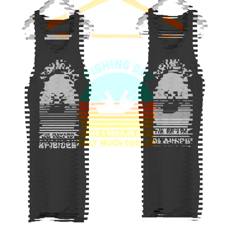 釣りバカ日誌 普通のパパよりカッコイイ！？ おとっつぁん フィッシャー 父 魚 フィッシング タンクトップ