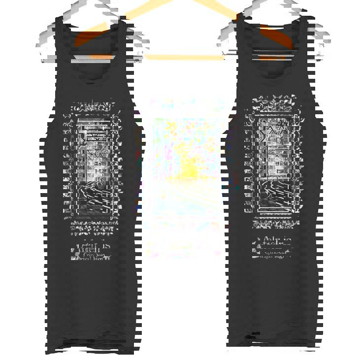 銀河鉄道の駅 猫 タンクトップ