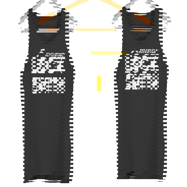 鍵屋ロックピッキングプロフェッショナルロックスミス タンクトップ