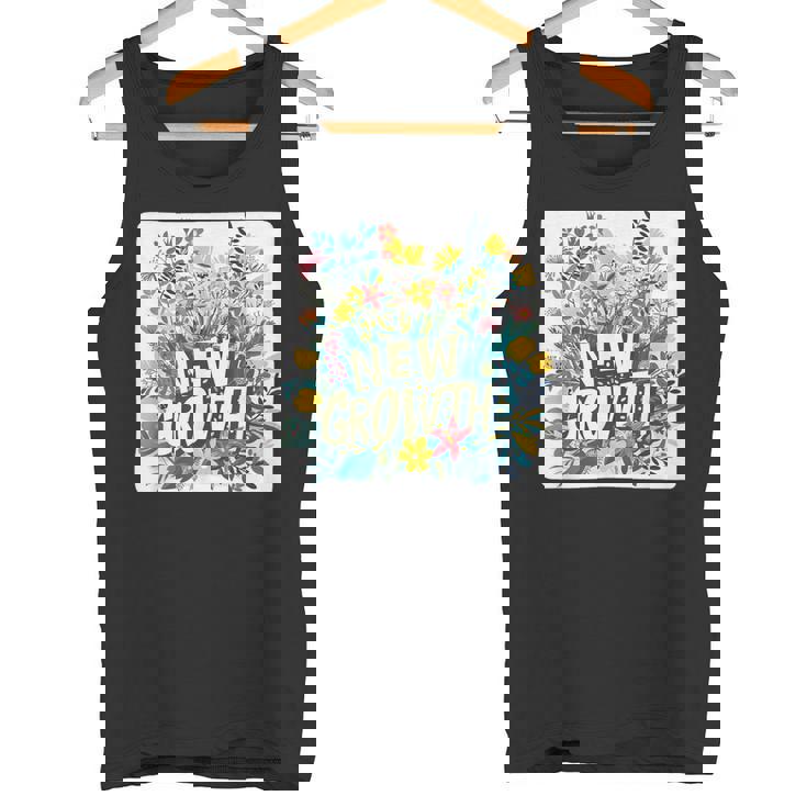 開花した外観のためのかなり新しい成長スタイル タンクトップ