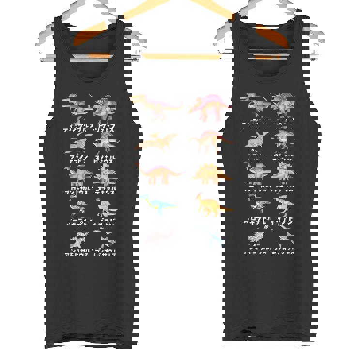 面白tシャツ 恐竜 イラスト ティラノサウルス 子供 おもしろ グッズ 服 ネタ メンズ オリジナル キッズ 恐竜の種類 タンクトップ