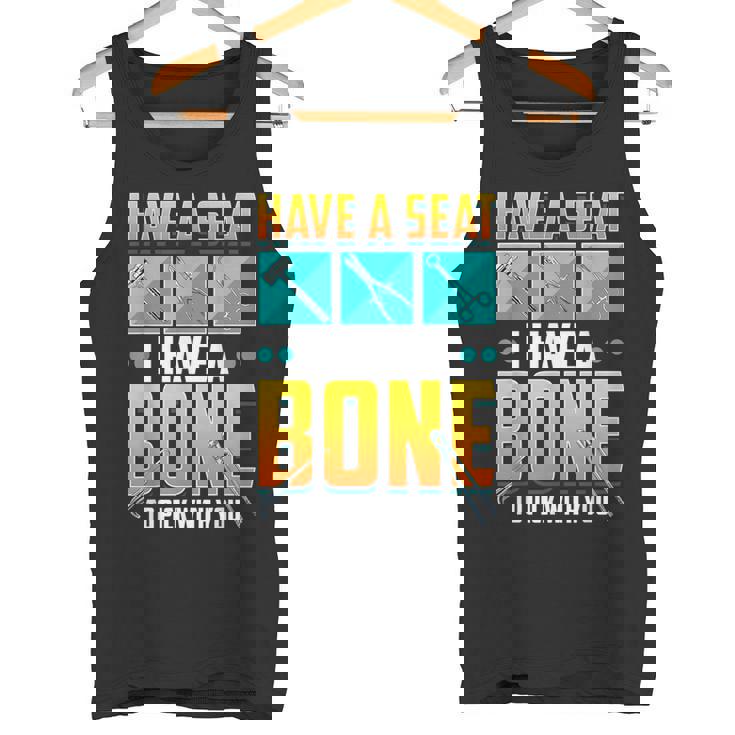 面白い 整形外科 医師 骨 整形外科 タンクトップ