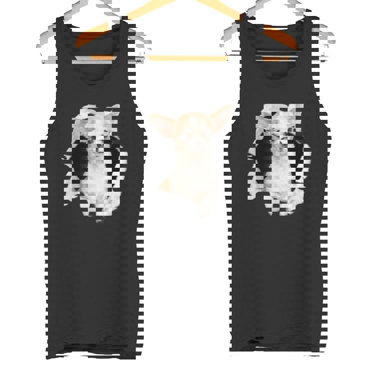 面白いtシャツ チワワ 犬 イヌ わんこ メンズ 犬好き グッズ かわいい おもしろ 面白い 服 ネタ タンクトップ