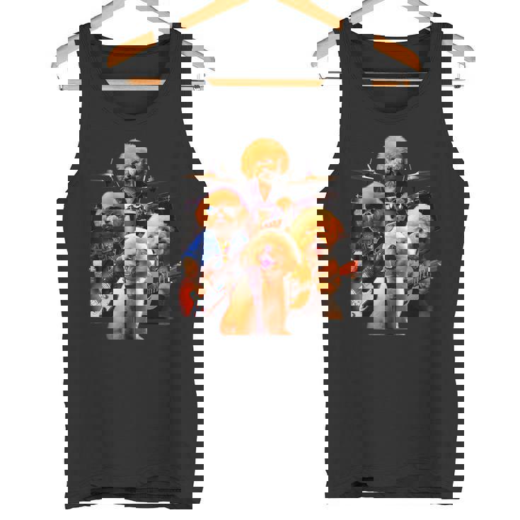 面白いtシャツ トイプードル イヌ わんこ メンズ 犬好き グッズ かわいい おもしろ 面白い 服 ネタ タンクトップ