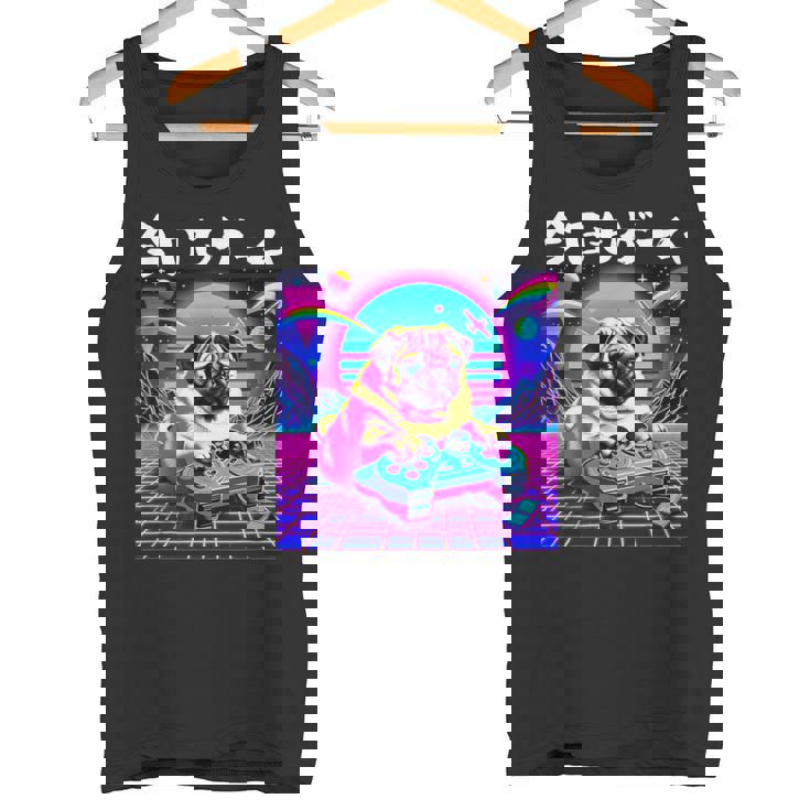 面白いtシャツ パグ 犬 ゲーム イヌ わんこ メンズ 犬好き グッズ かわいい おもしろ 面白い 服 ネタ タンクトップ