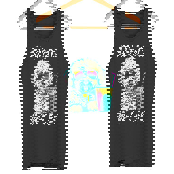 面白いtシャツ ビションフリーゼ イヌ わんこ メンズ 犬好き グッズ おもしろ 面白い 服 ネタ わんこ タンクトップ