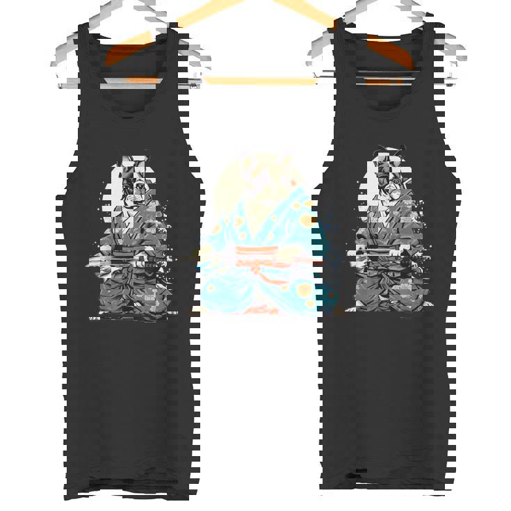 面白いtシャツ フレンチブルドッグ 浮世絵 イヌ わんこ メンズ 犬好き グッズ おもしろ 面白い 服 ネタ タンクトップ