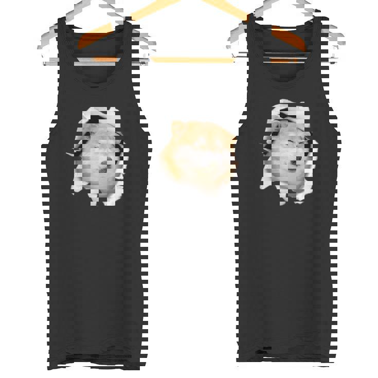 面白いtシャツ 柴犬 シバイヌ 犬 イヌ わんこ メンズ 犬好き グッズ かわいい 面白い 服 ネタ タンクトップ