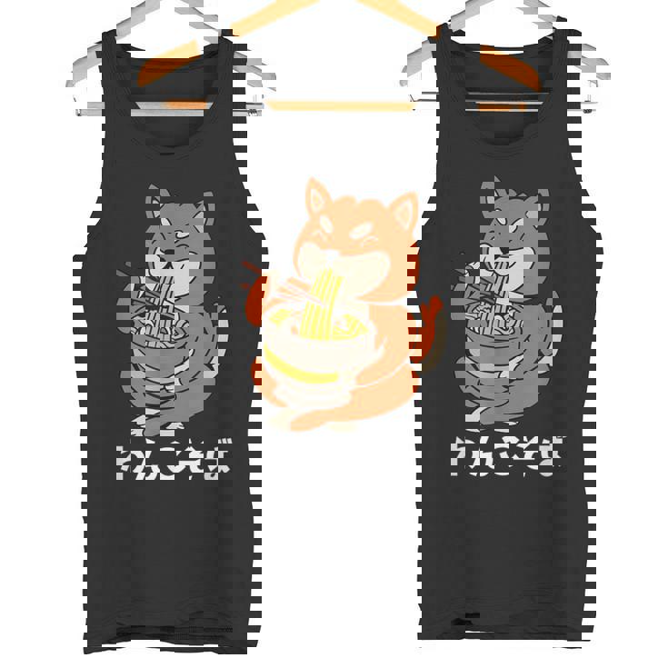 面白いtシャツ 犬 わんこ そば ラーメンメンズ 犬好き グッズ かわいい おもしろ 面白い 服 ネタ タンクトップ