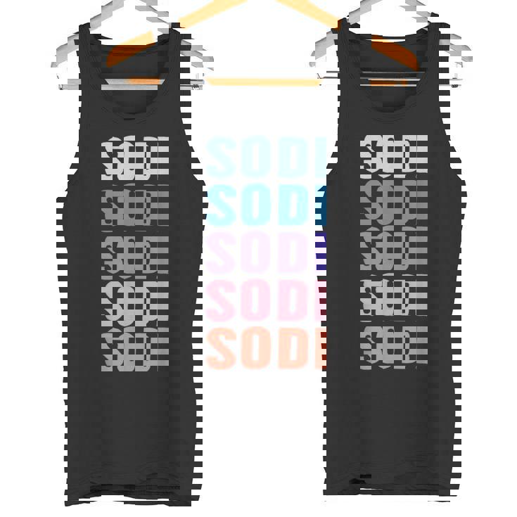 面白いギフト名odi 名前入り タンクトップ