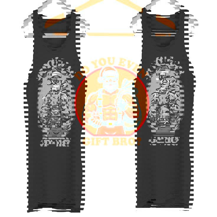 面白いクリスマス ウエイトリフティング ボディビルディング 筋肉質サンタ タンクトップ