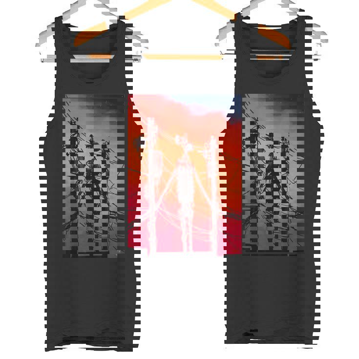 面白いダビングサイレンヘッド ヴィンテージミームキャラクター キッズギフト タンクトップ