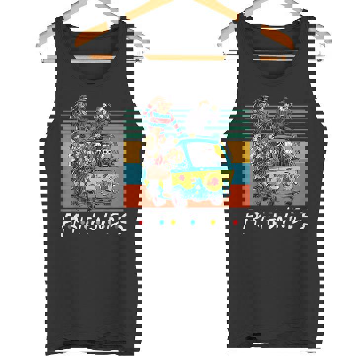 面白いハロウィンコスチュームキャラクター ホラー映画 タンクトップ