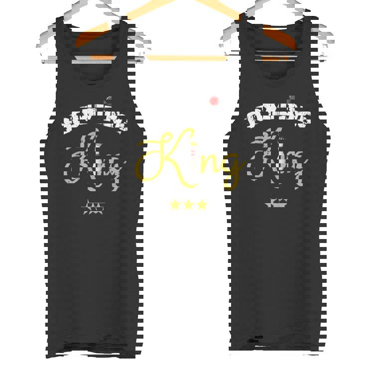 面白いボウラー ボーリング キングピン キングピン ボーリング チームギフト タンクトップ