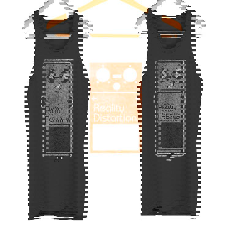 面白いリアリティディストーションエフェクトペダル タンクトップ