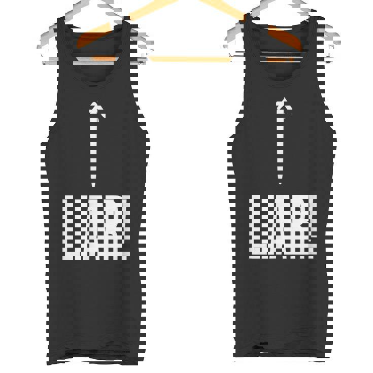 面白い嘘つき嘘つき嘘つき嘘つき詐欺師 タンクトップ