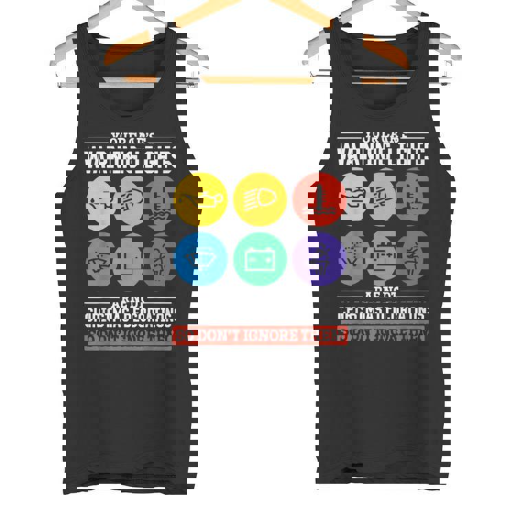 面白い車整備士のことわざ 自動車整備士 面白いメカニック タンクトップ