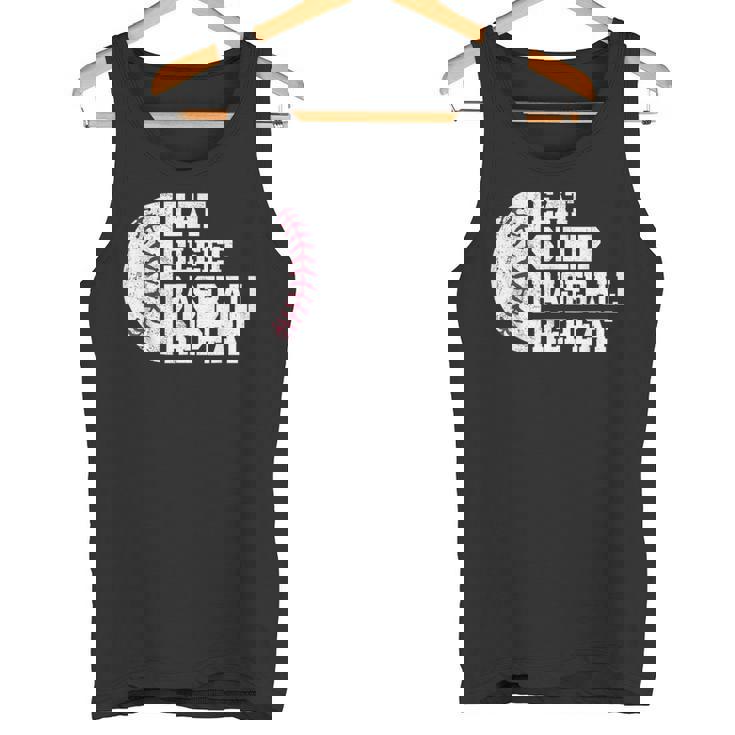 食べる、寝る、野球を繰り返す、野球選手、面白い、野球 タンクトップ