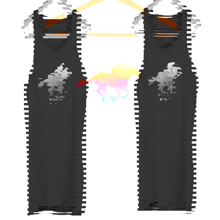 馬tシャツ ポケット レース 馬 乗馬 競馬 ジョッキー 面白いtシャツ メンズ おもしろ 面白い レトロビンテージ タンクトップ