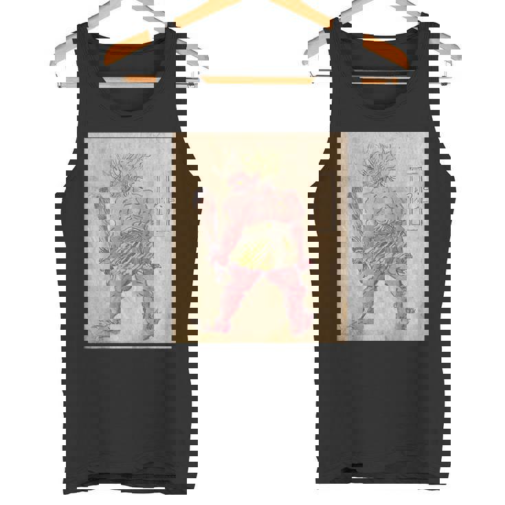 鬼【日本の妖怪シリーズ】 タンクトップ