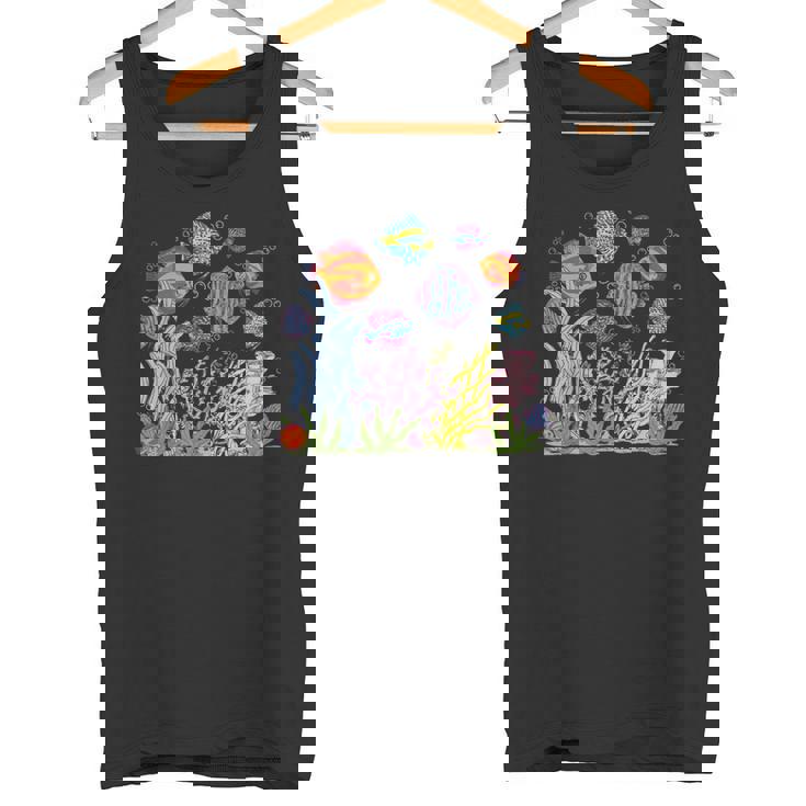 魚の養殖 魚の飼育 熱帯魚 タンクトップ